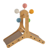 Flamingo SCRATCHING TOY DOLF BROWN 56x26,5x57,5см. - драскалка за котки